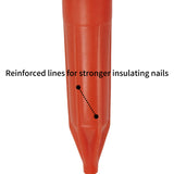 China Factory Wholesale ISO Standard 60MM Round Plastic Insulation Nail for Exterior Building Construction